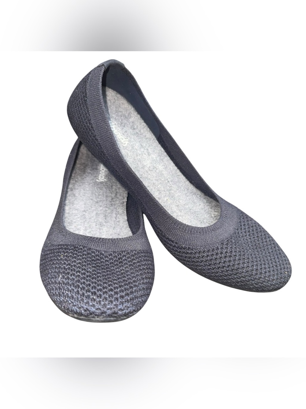 ALLBIRDS Tree Breezers Navy Blue Ballet Flats Slip-On Comfort Work Size 8 - Picture 7 of 12
